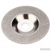 FTDDFJAS Disque de meule diamant 4inch 80Grit pour meuleuse d'angle pour outil rotatif Tampons de polissage Disque meuleuse tasse Outils abrasifs B07T6FC1JY